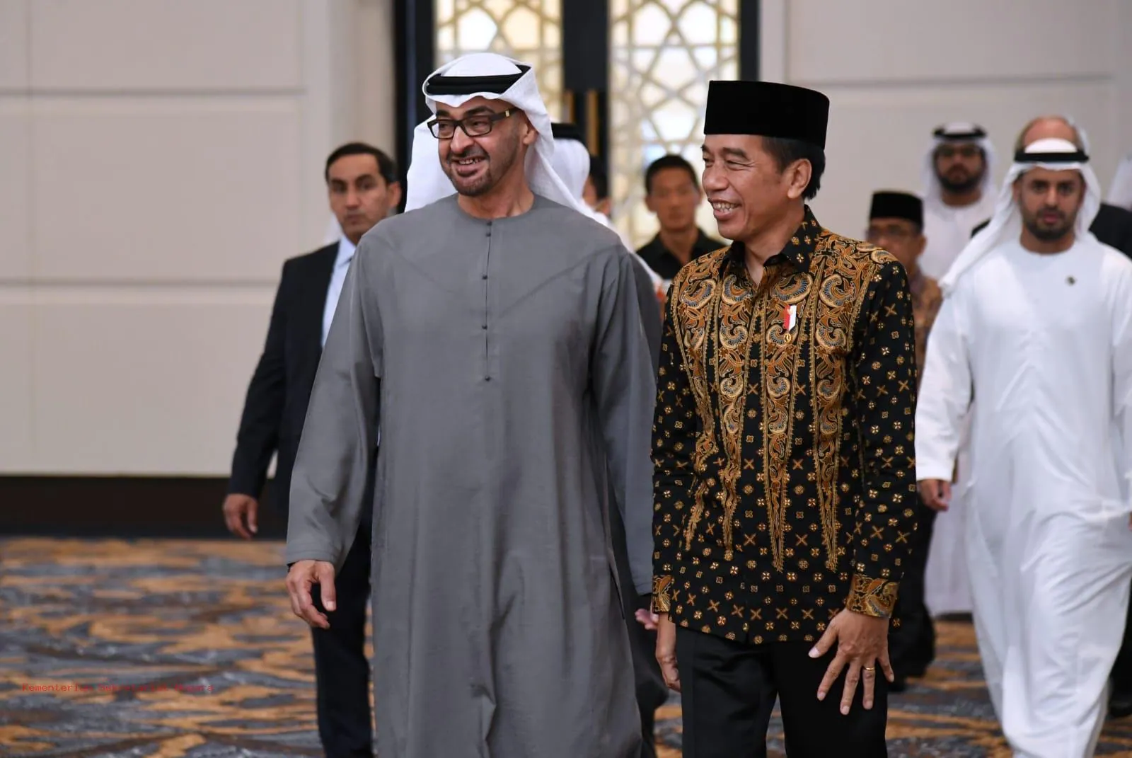 Peresmian Masjid Raya Sheikh Zayed
