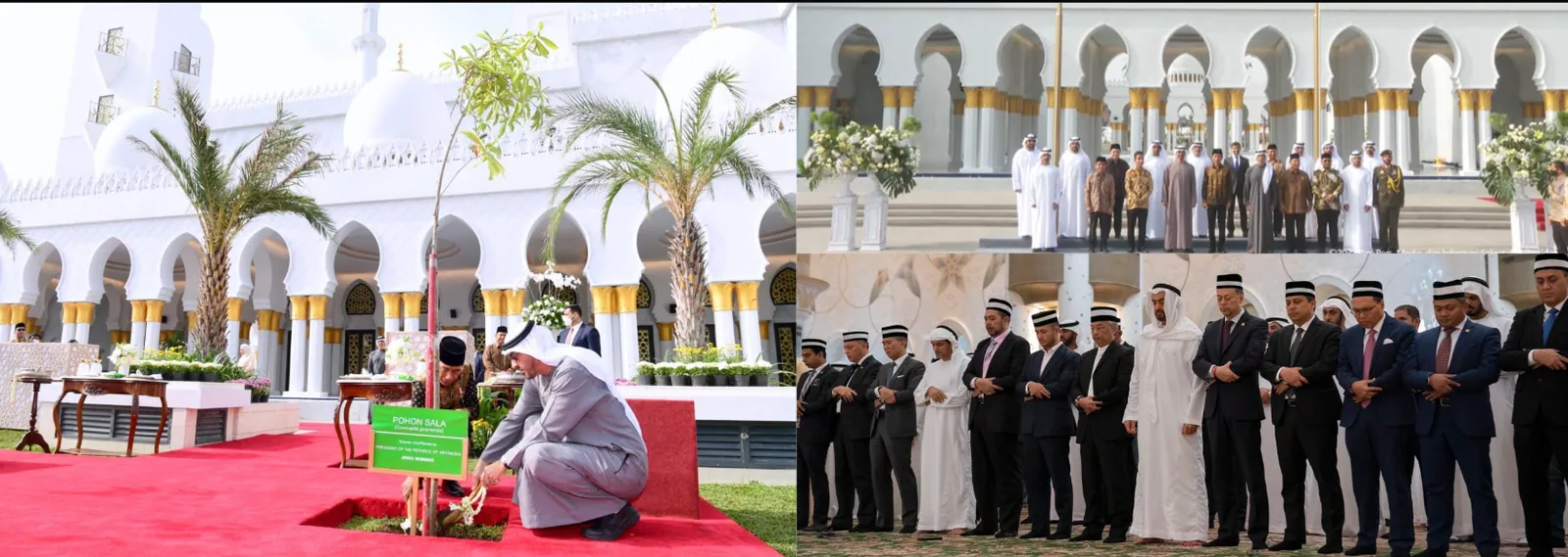 Peresmian Masjid Raya Sheikh Zayed